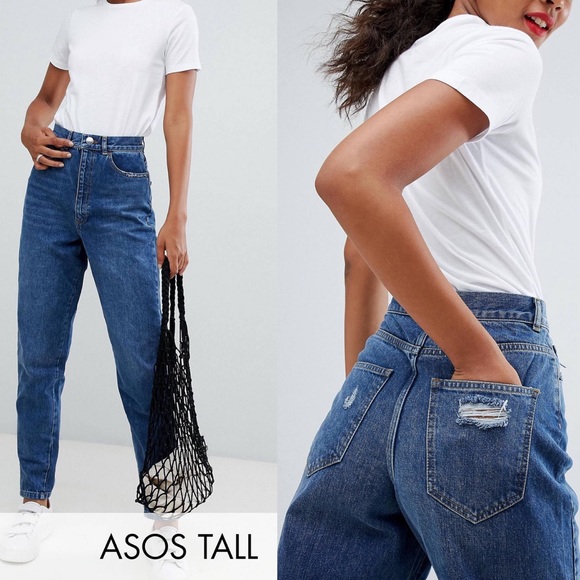 ASOS Denim - ASOS Design Tall balloon leg boyfriend jeans